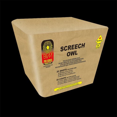 Screech Owl fireworks